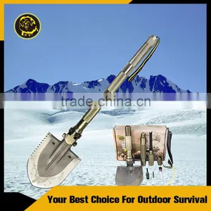 Duoji Best Outdoor Camping Steel Shovel as Car Repair Tools, Car Emergency Survival Kit Tools thumbnail-2