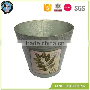 Hand Painted Metal Flower Pots&Planters thumbnail-2