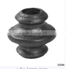 High Quality Ornamental Iron Fence Parts/collars,round Base thumbnail-1