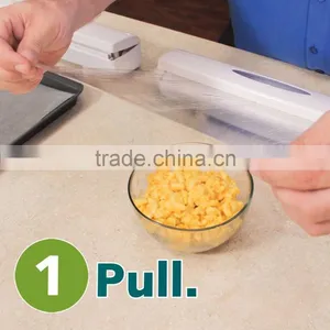 Smart Aluminum Foil Wax Paper Cutter Plastic Film Food Warp Dispensers thumbnail-1