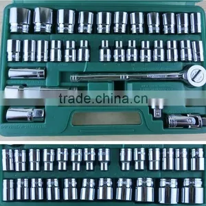 BERRYLION Dual Colors 32pcs Mechanic Tool Box Wrench Set With Good Packing thumbnail-1
