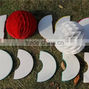 DIY Tissue Paper Honeycomb Balls Wedding Party Decoration Honeycomb Ball thumbnail-3