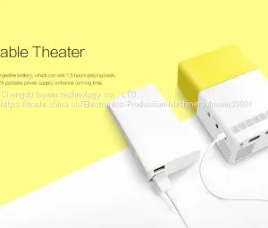 Портативный HDMI USB проектор домашнего кинотеатра с разрешением 1080P thumbnail-4
