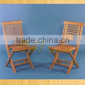Qing Dao Furniture Modern Outdoor Furniture Wood Folding Chair thumbnail-1