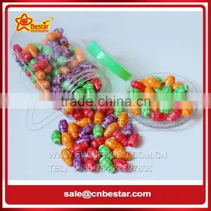 Rainbow Color Bomb Shape Bubble Gum thumbnail-1