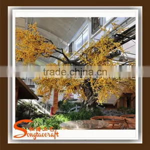 Customized Fiberglass Artificial Cherry Blossom Tree Space Decoration Artificial Cherry Blossom Tree thumbnail-5