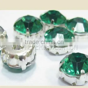 Rhinestone Sew on Applique,Sew on Flat Back Acrylic Rhinestone, thumbnail-1