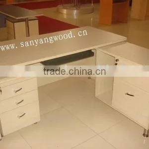 L-Shape Mobile Pedestal Desk thumbnail-1