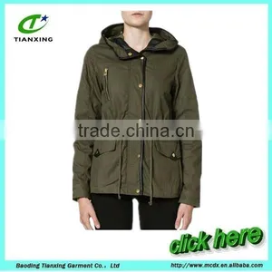 New Military Parka for Young Lady thumbnail-1
