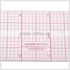 Kearing Brand 1.2mm PVC Flexible Sandwich Printing Quilting Ruler for Fashion Design Measurement 2"*18" #8085 thumbnail-4