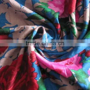 Shaoxing Textile Fashion Print Designs for Girls' Dress,blouse,skirts,summer Pants 100% Rayon Printed Fabric thumbnail-3