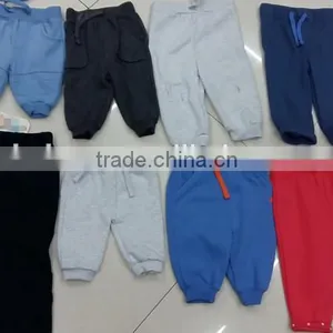 High Quality Garments Kids Fleece Harem Pants Stock Lots thumbnail-1