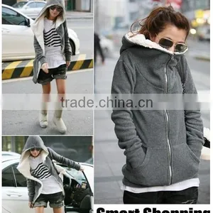 2016 Best Selling Fleece Thicken Warm Sweater Fashion China Wholesale Sports Fitness Apparel thumbnail-1
