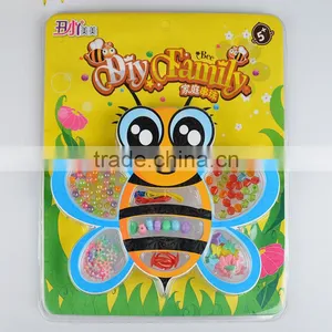 Cartoon Cardboard Pack Diy Beads Set for Children Toys Gifts Various Plastic Beads Mix for Kids Educational Gifts Toys thumbnail-1