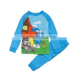 Boy 100% Cotton Long Sleeve T-shirts Pajams Sets thumbnail-5
