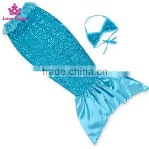 Latest Mother and Kids Mermaid Bikini Sets Hot Sale Sequins Swimsuits LBB20160222-2 thumbnail-4