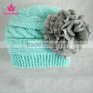 Crochet Knitting Baby Hat Sweet Baby Hospital Cap Disposable Hospital Caps LBF2015122516 thumbnail-4
