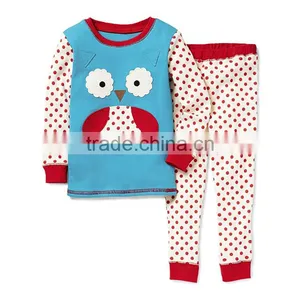 S16054A Sweet Baby Girls Pajamas Children Boutique Clothes Sleepwear thumbnail-4