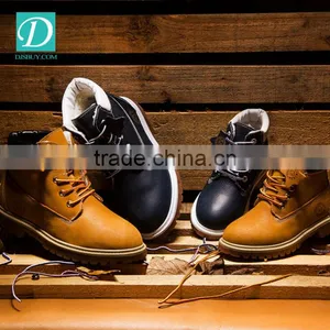 New Winter Children Snow Boots PU Leather Girls And Boys Shoes thumbnail-1