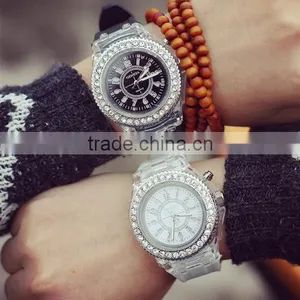 2016 Cute Couple Watch With Diamond Cheap Led Watch For Kids thumbnail-3