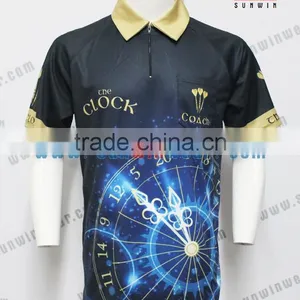 Custom Darts Jersey High Quality Dart Wear / Darts Shirt Manufacturer thumbnail-3