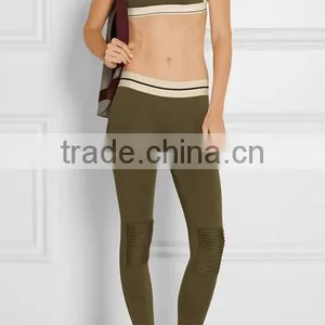 High Quality Customed Ladies Sexy Crop Workout Yoga Top thumbnail-3