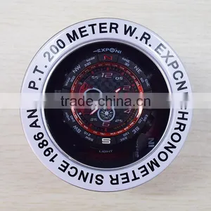 Manufacturer of Custom Electronic Watch Window Watch Tin Box Tin Box Industry General Round Metal Box of Wholesale thumbnail-4