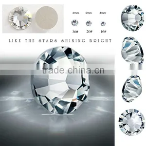 Wholesale Ss6/ss10/ss16/ss20/ss30/ss40 Crystal AB DMC Hotfix Rhinestones For Decoration thumbnail-6