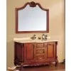 Classical Bathroom Cabinet / Oak Bathroom Cabinets Danfengbailu FG025 thumbnail-1