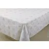 PVC Lace Table Cloth Pint Color 137cm Wide thumbnail-3