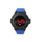 LED Touch Screen Watches Rubber Sport Gift AM PM Watch With Number Calibration thumbnail-1