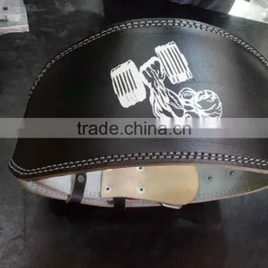 Custom 6" Leather Belt /Gym Leather Belt /weight Lifting Belts thumbnail-2