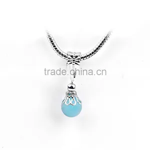 Ball Dangle Charm Crystal Bead Fits Pan Charms Bracelet thumbnail-2