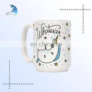 Wholesale Unbeatable Custom Printing Porcelain Color Changing Coffee Mug Cup thumbnail-6