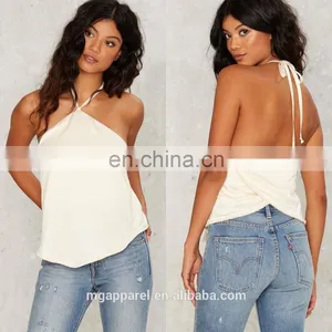 Latest Women Tops White Off Shoulder Top Wholesale thumbnail-1