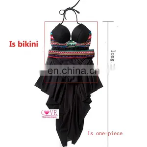 Show Lingerie New Steel Bracket Gather Net Yarn Skirt Style Siamese Dress Sexy Swimsuit For Ladies thumbnail-4