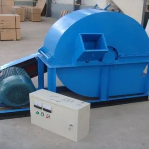 Heavy Duty Electrical Motor Wood Crusher Machine High Output thumbnail-1