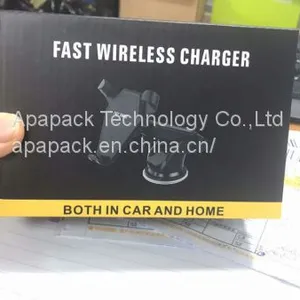Metal Air Vent Car Holder With Wireless Fast Charger thumbnail-3
