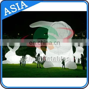 Holiday Ornament-inflatable Led Light Mascot Animal, Led Rabbit for Easter/advertising Event thumbnail-1