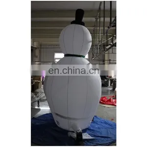 Hot Selling Airblown Outdoor Giant Led Lighting Christmas Snowman Decoration thumbnail-4