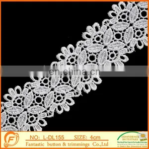 Fancy Embroidery Bulk Cheap Lace Trim thumbnail-1