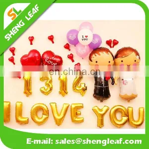 2017 Romantic Festival Foil Latex Balloon thumbnail-1
