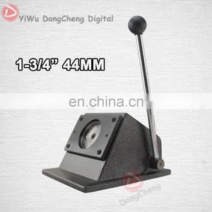[Factory Direct Sale] 1-3/4"(44mm)Metal Body Badge Paper Cutting Machine DCQD-44 thumbnail-1
