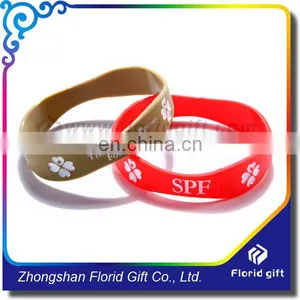 Personalized Newest Fashion Cheap Custom Silicone Bracelets thumbnail-1