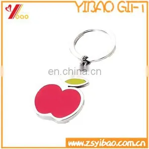 2D Soft-enamel Metal Keychain With Customized Logo thumbnail-1