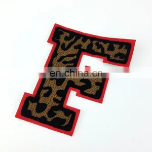no Minimum Cheap Numbers Letters Custom Chenille Patches thumbnail-2
