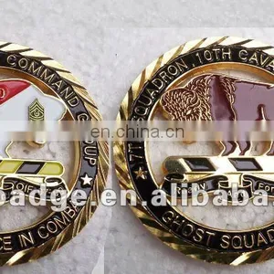 Zinc Alloyu High Diamond Edge Double Sides Souvenir Coins thumbnail-1