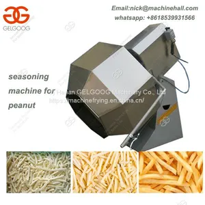 Automatic Stainless Steel Snack Seasoning Machine/Fried Potato Chips Seasoning Machine/CE Certificate Mixing Machine thumbnail-2