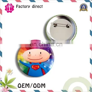 Custom Made Metal Smiley Pin Badge and Blank Plastic Pin Badges thumbnail-5