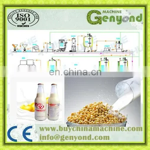 Factory Complete Flavored Soy Milk & Tofu Processing Plant Soymilk Making Machine Equipment Soya Milk Production Line thumbnail-3